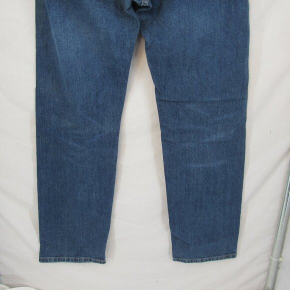 Levi 505 Red Tab Jeans Men's Straight Leg Mid Rise Medium Wash Size 34X31 - Picture 5 of 10